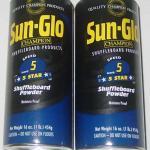 Sun Glo 5 Star Shuffleboard Wax - Two One Pound Cans