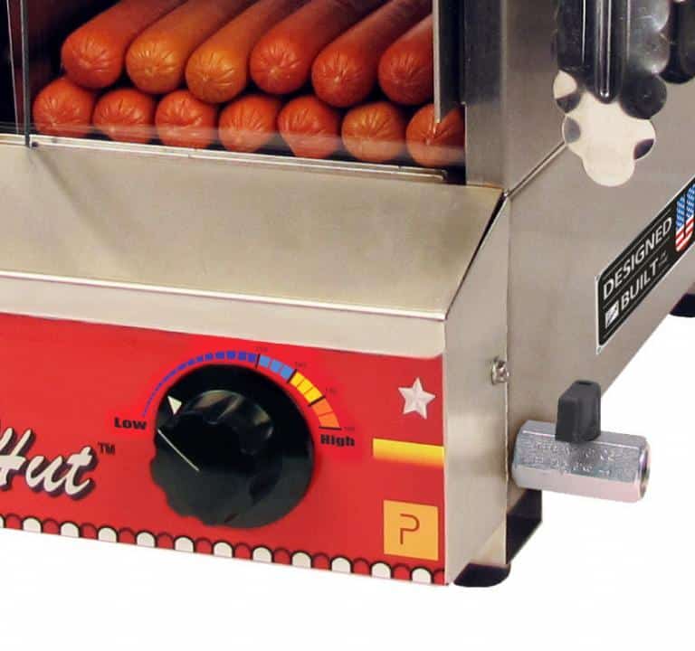 Dog Hut Hot Dog Machine Temperature Control | moneymachines.com