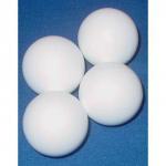 Standard White Foosball Table Balls - Set of 4