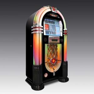 Black Rock-Ola Bubbler Digital Jukebox | moneymachines.com