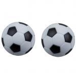Foosball Table Checkered Soccer Balls - Set of 2