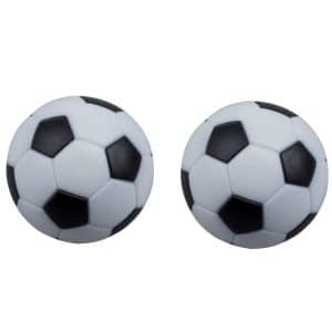 Foosball Table Checkered Soccer Balls - Set of 2 | moneymachines.com