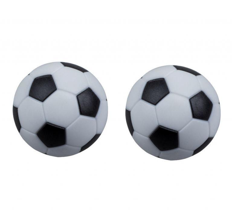 Foosball Table Checkered Soccer Balls - Set of 2 | moneymachines.com