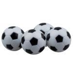 Foosball Table Checkered Soccer Balls - Set of 4