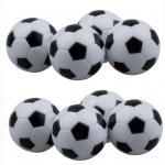 Foosball Table Checkered Soccer Balls - Set of 8