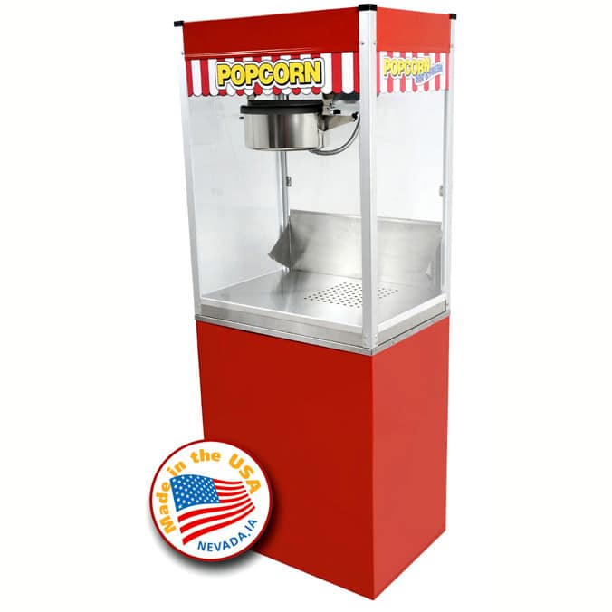 Classic Pop 20 Ounce Popcorn Machine With Stand Combo - Money Machines