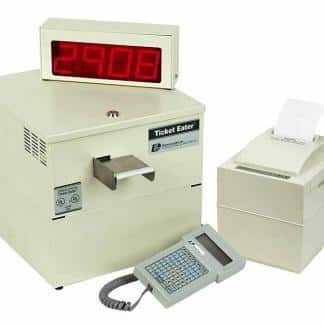 Deltronic Labs DL9000 Table Top Ticket Eater/Counter With Printer and keypad | moneymachines.com