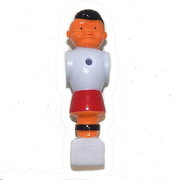 Foosball Table Man Red Player Rounded Foot | moneymachines.com