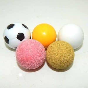 Foosball Table Ball Assortment | Set of 5 | moneymachines.com