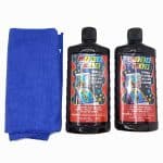 Mill Wax Pinball Machine Playfield Wax Cleaner and Cloth | 2 Bottles
