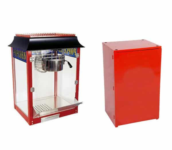 Paragon 1911 Red 4 Ounce Popcorn Machine and Base Stand| moneymachines.com