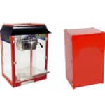 Paragon 1911 Red 8 Ounce Popcorn Machine and Base Stand