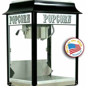 Paragon 4 Ounce Black Popcorn Machine | moneymachines.com