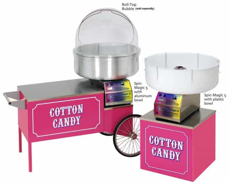 Paragon Cotton Candy Machines On Stands | moneymachines.com