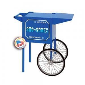 Paragon Small Blue Snow Cone Cart | moneymachines.com