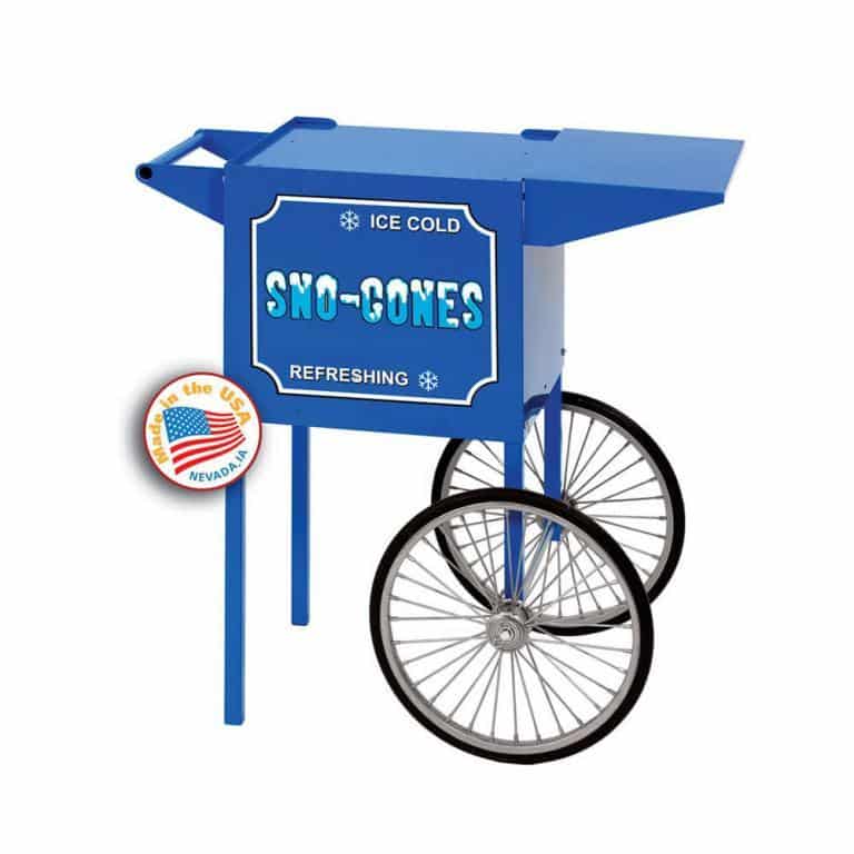 Paragon Small Blue Snow Cone Cart | moneymachines.com