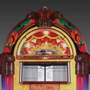 Rock-Ola Bubbler Gazelle CD Jukebox Top | moneymachines.com