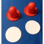 Carrom Table Top Air Hockey Goalie Mallets - 2 3/4 Inch Set of Two