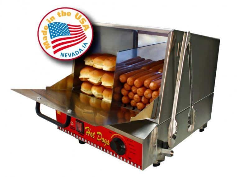 The Classic Dog Hot Dog Steamer Machine | moneymachines.com