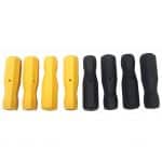Tornado Foosball Polymer Handle Set [4 black and 4 yellow handles]