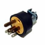 110 VAC Male Electrical Plug End