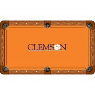 Clemson Billiard Table Cloth | moneymachines.com