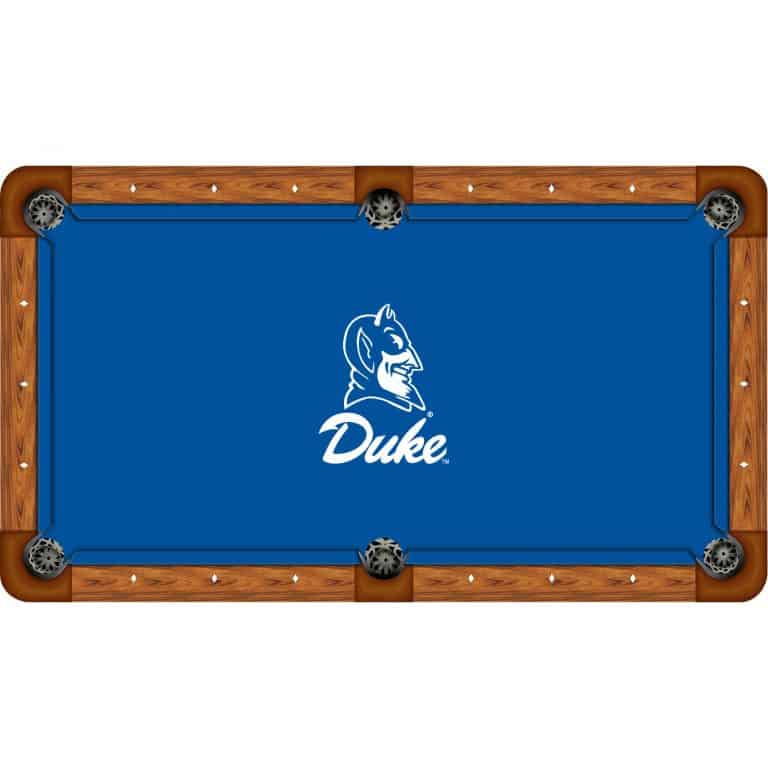 Duke Blue Devils Billiard Table Cloth | moneymachines.com