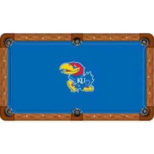 Kansas Jayhawks Billiard Table Cloth | moneymachines.com