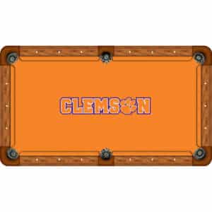 Clemson Tigers Billiard Table Cloth | moneymachines.com