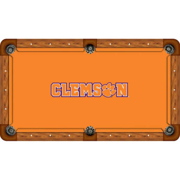 Clemson Tigers Billiard Table Cloth | moneymachines.com