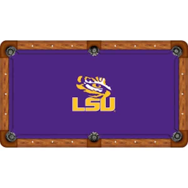 LSU Tigers Billiard Table Cloth | moneymachines.com