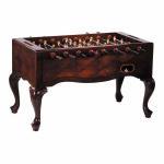 Queen Anne Style Furniture Foosball Table | Mahogany Finish