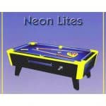 Great American Neon Lites Coin-Operated Pool Table