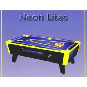 Great American Neonlites Coin-Op Pool Table | moneymachines.com