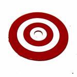 Red Bulls Eye Round Target Face for Pinball Machine Stand-Up Target