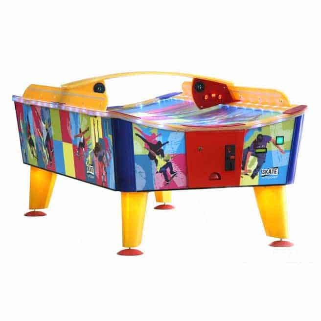 Skate Coin Operated Weatherproof Outdoor Air Hockey Table | moneymachines.com