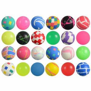 32mm (1 1/4 inch) Assorted Mixed High Bounce Super Balls - 1000 Count Case | moneymachines.com