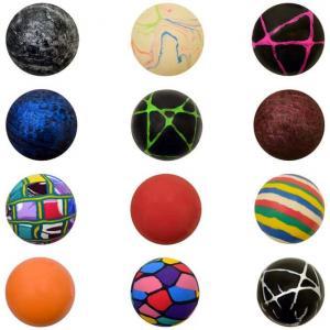 45mm (1 3/4 inch) Assorted Mixed High Bounce Super Balls - 400 Count Case | moneymachines.com