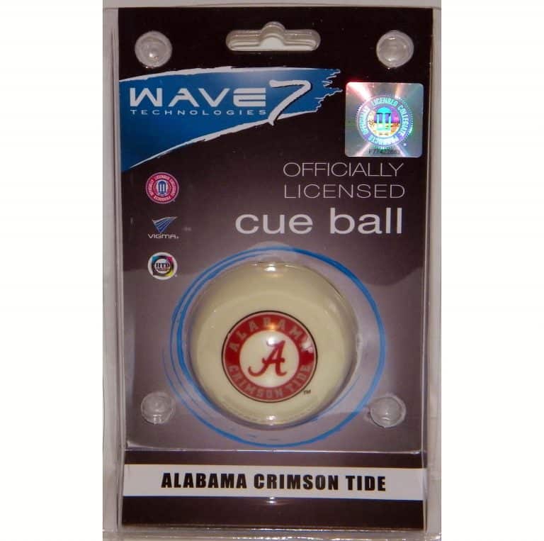 Alabama Crimson Tide Billiard Cue Ball | moneymachines.com