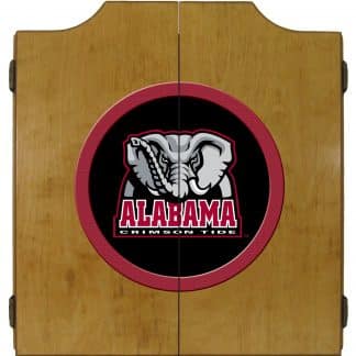 Alabama Crimson Tide College Logo Dart Cabinet | moneymachines.com