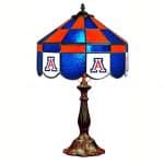 Arizona Wildcats Stained Glass Table Lamp
