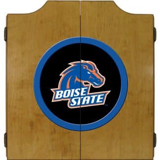 Boise State Broncos College Logo Dart Cabinet | moneymachines.com