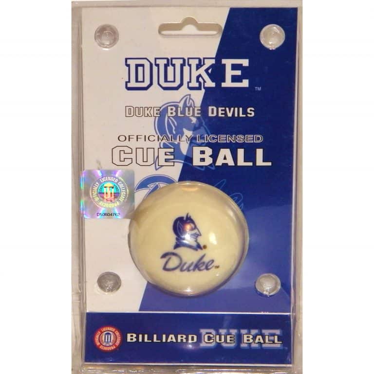 Duke Blue Devils Billiard Cue Ball | moneymachines.com