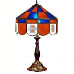 Illinois Fighting Illini Stained Glass Table Lamp