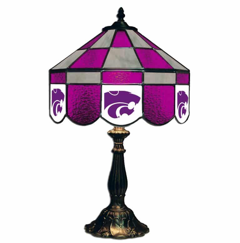 Kansas State Wildcats Stained Glass Table Lamp | moneymachines.com