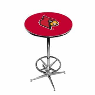 Louisville Cardinals College Logo Pub Table | moneymachines.com