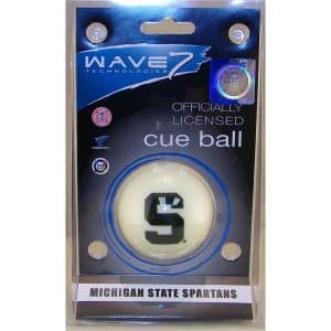 Michigan State Spartans Billiard Cue Ball | moneymachines.com