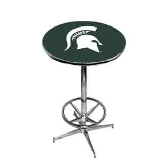 Michigan State Spartans College Logo Pub Table | moneymachines.com