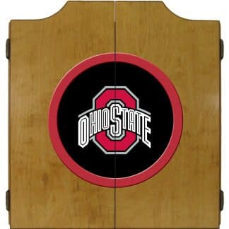 Ohio State Buckeyes College Logo Dart Cabinet | moneymachines.com