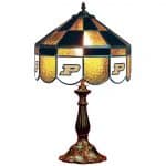 Purdue Boilermakers Stained Glass Table Lamp